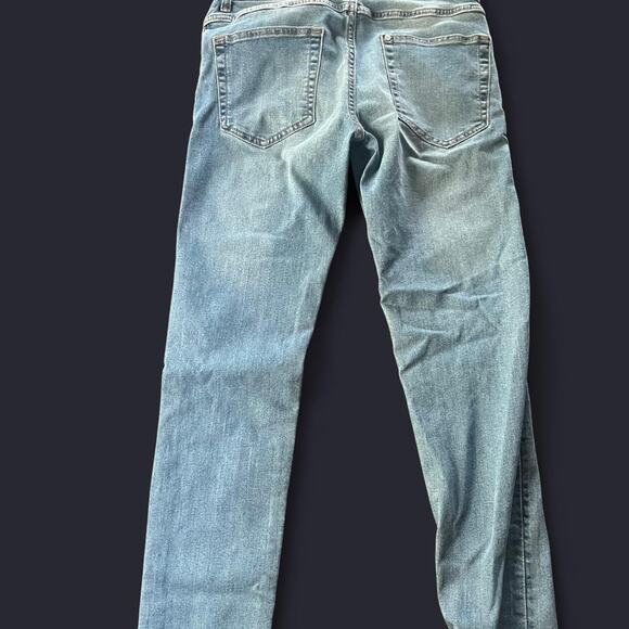 H&M &Denim High Waist Skinny Jeans • Size 29 • Light Wash - Picture 6 of 8